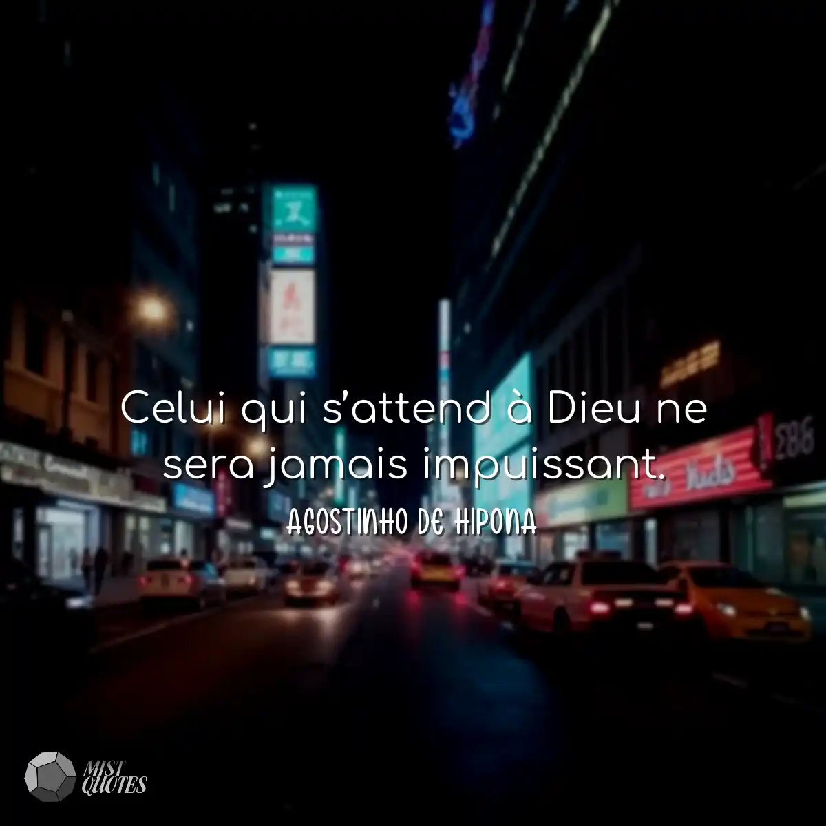 Celui qui s’attend à Dieu ne sera jam