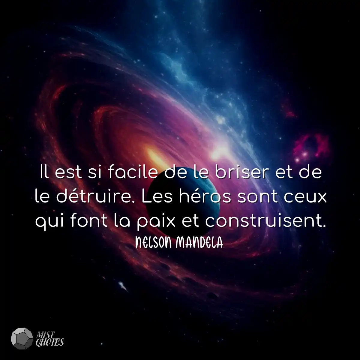 Il est si facile de le briser et de le d