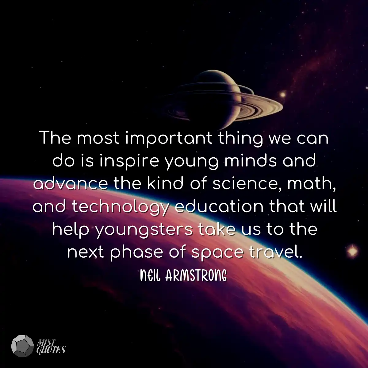 The most important thing we can do is in