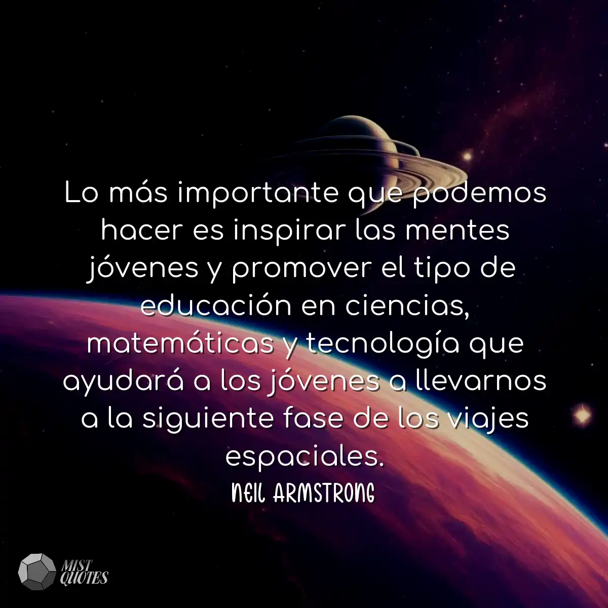 Lo más importante que podemos hacer es 