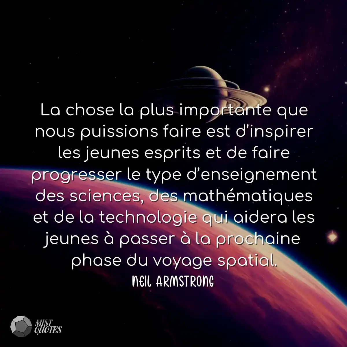 La chose la plus importante que nous puissions fai