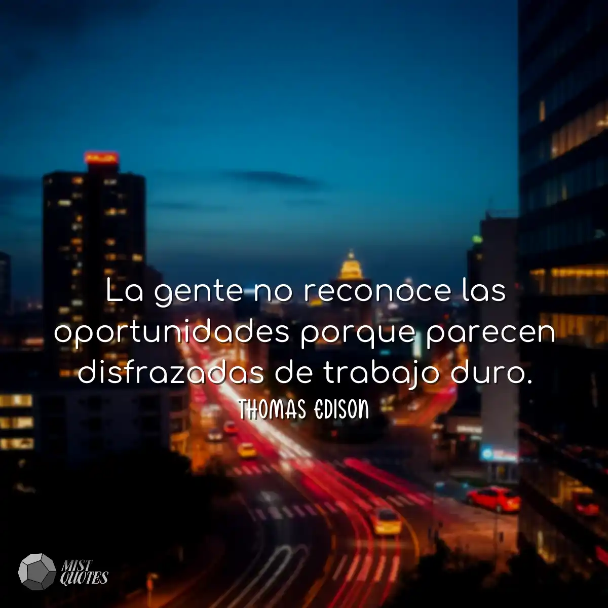 La gente no reconoce las oportunidades p
