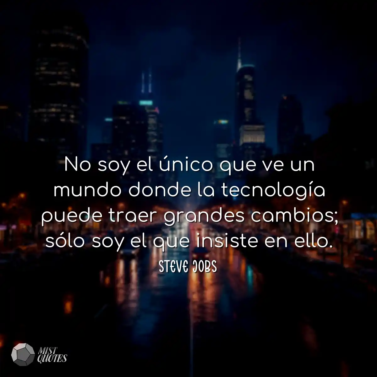 No soy el único que ve un mundo donde l