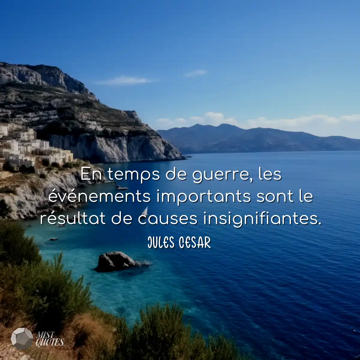 En temps de guerre, les événements importants sont
