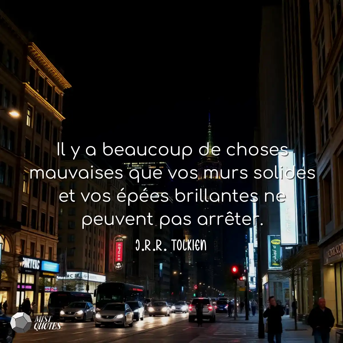 Il y a beaucoup de choses mauvaises que 
