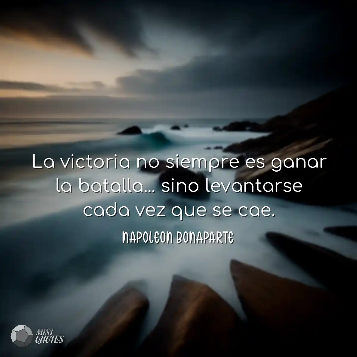 La victoria no siempre es ganar la batal