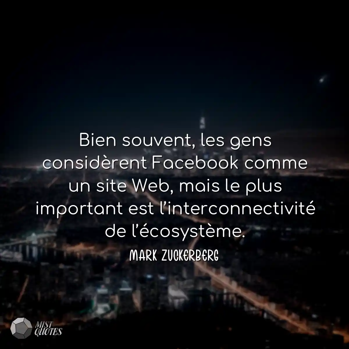 Bien souvent, les gens considèrent Facebook comme 