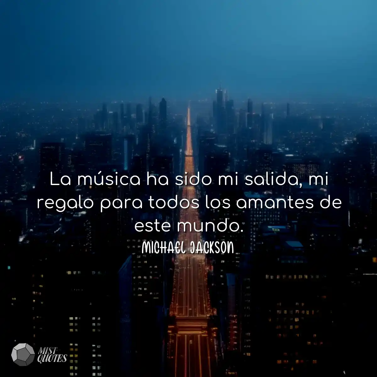 La música ha sido mi salida, mi regalo para todos 