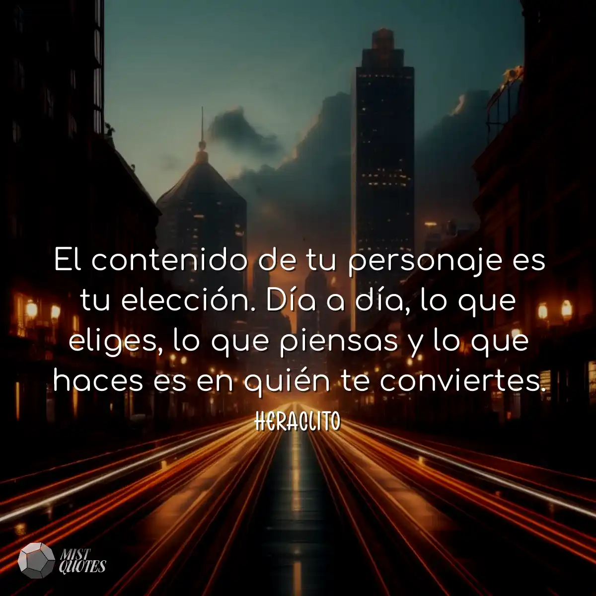El contenido de tu personaje es tu elección. Día a