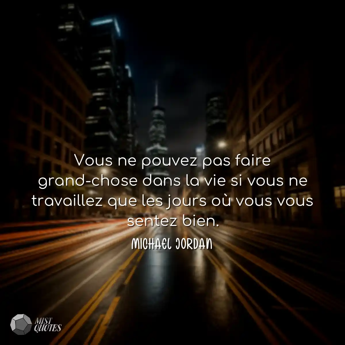 Vous ne pouvez pas faire grand-chose dan