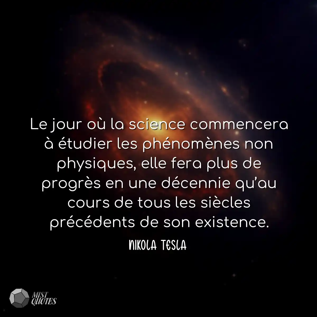 Le jour où la science commencera à étudier les phé