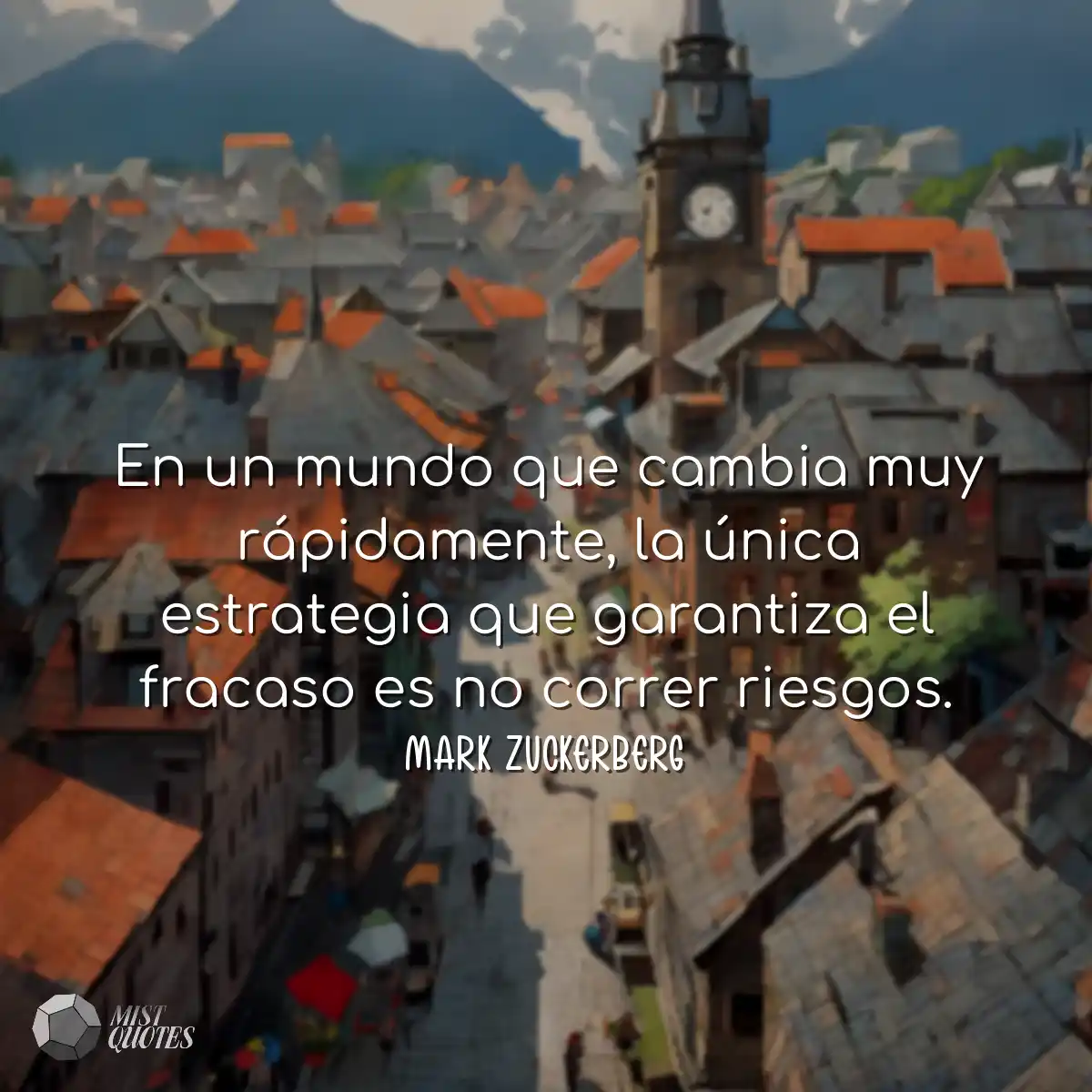 En un mundo que cambia muy rápidamente, la única e