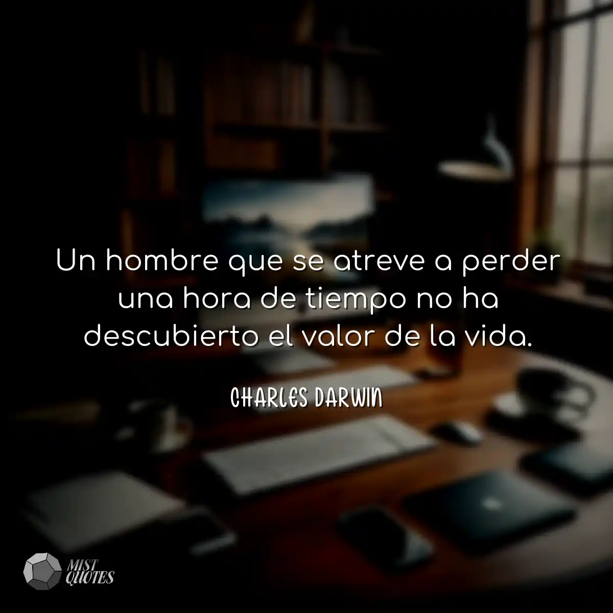 Un hombre que se atreve a perder una hora de tiemp