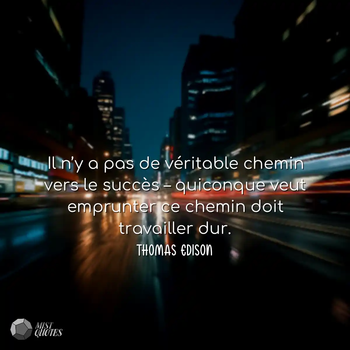 Il n’y a pas de véritable chemin vers