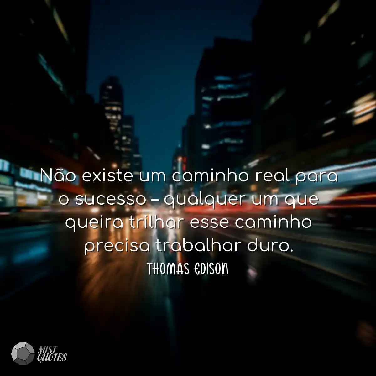 Não existe um caminho real para o suces