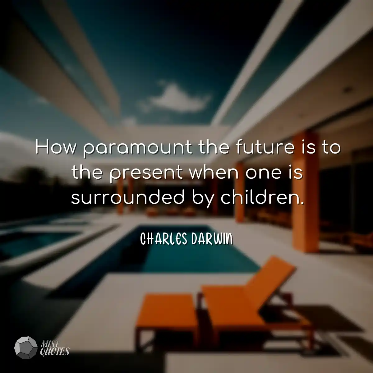 How paramount the future is to the prese