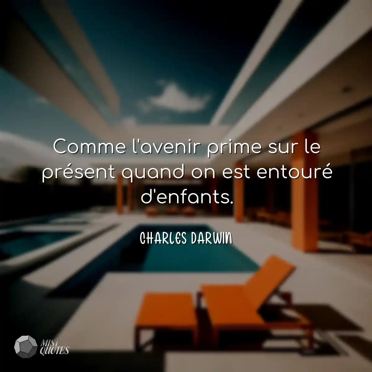 Comme l'avenir prime sur le présent qua
