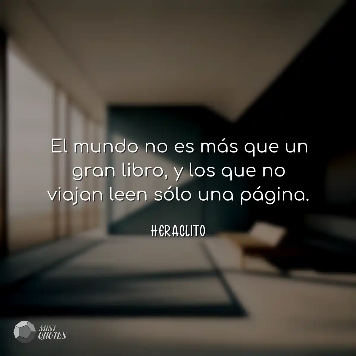 El mundo no es más que un gran libro, y