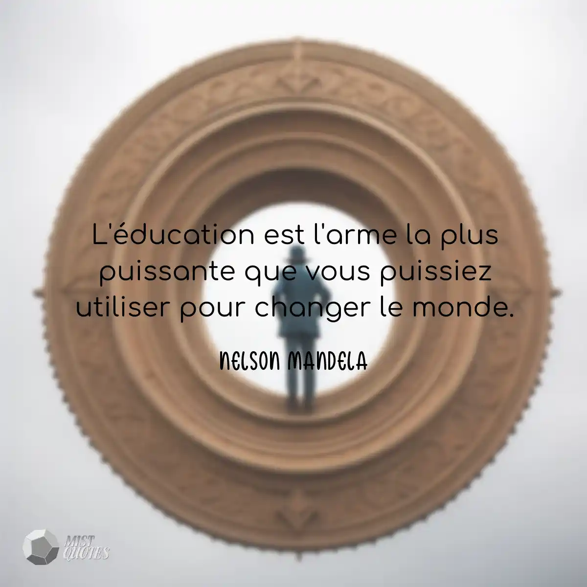 L'éducation est l'arme la plus puissant