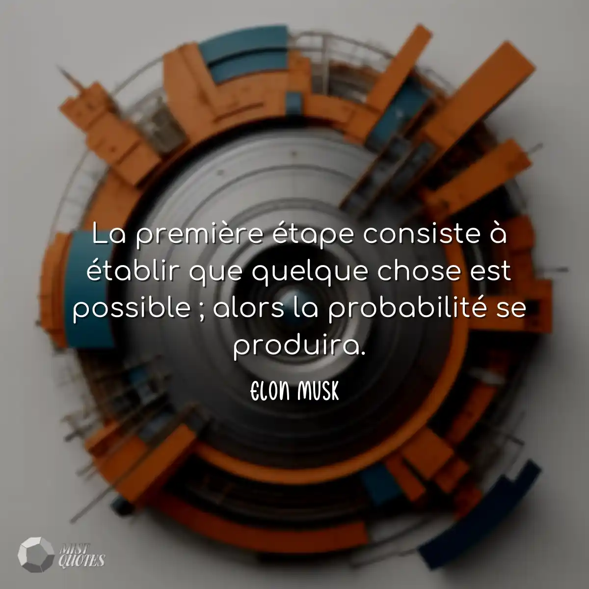 La première étape consiste à établir