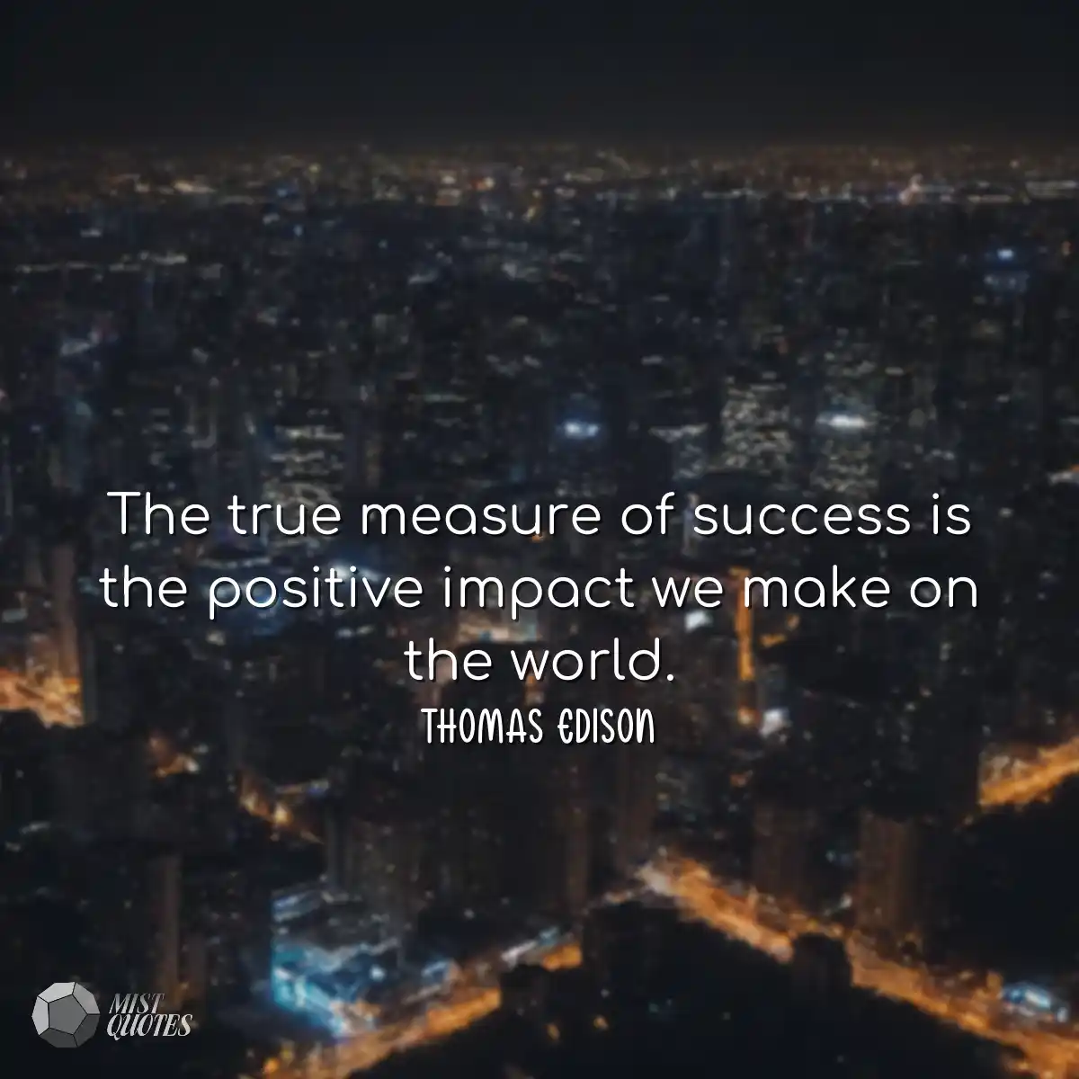 The true measure of success is the posit