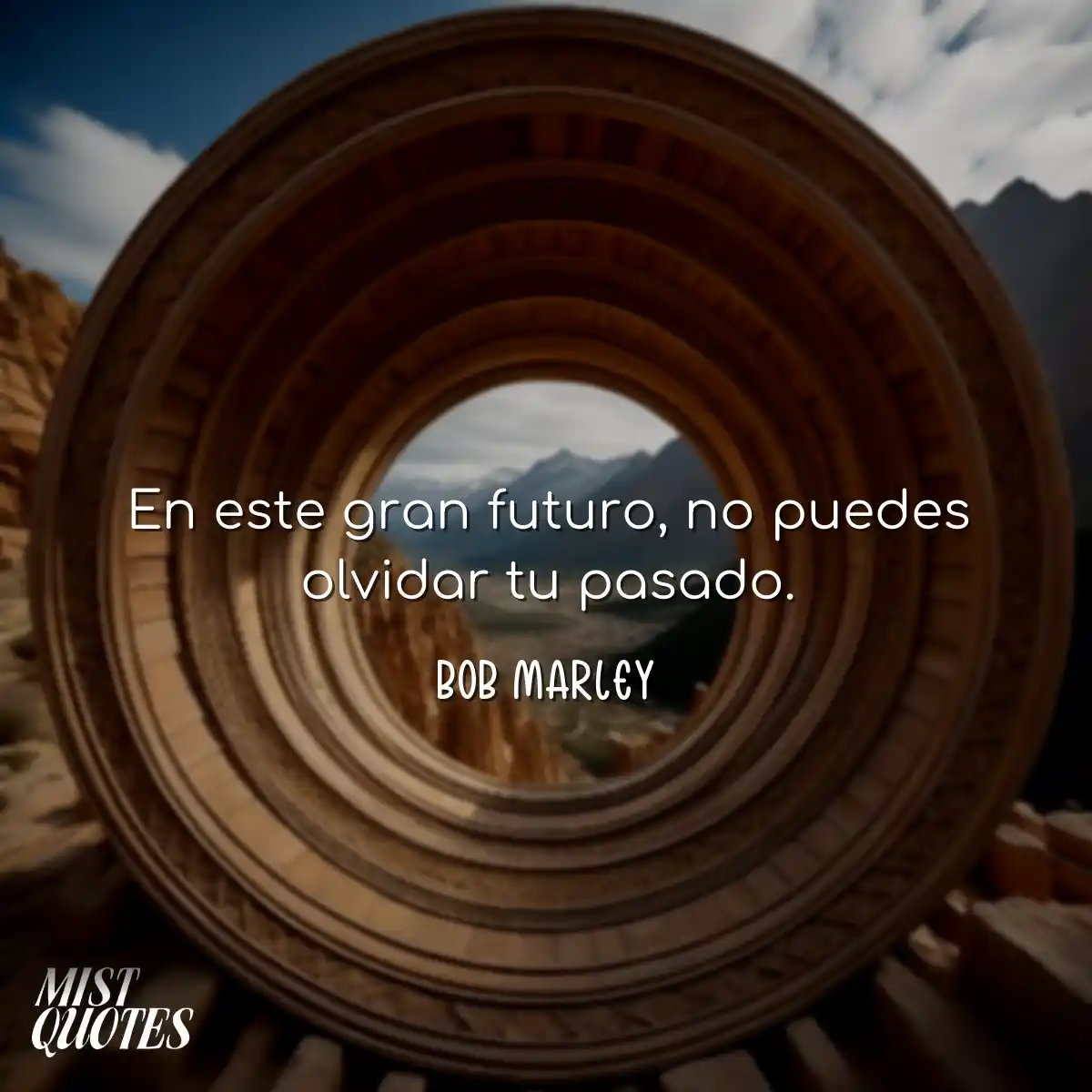 En este gran futuro, no puedes olvidar t