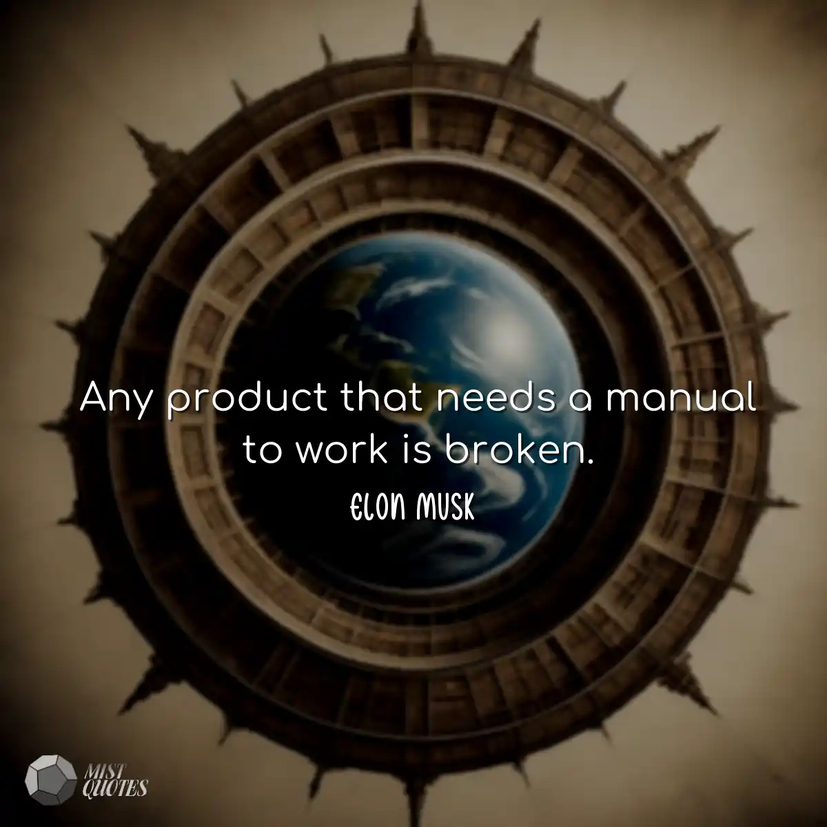 Any product that needs a manual to work is broken.