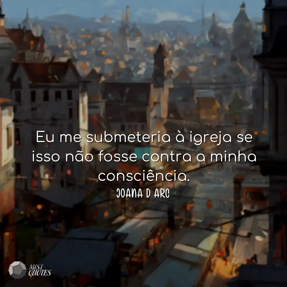 Eu me submeteria à igreja se isso não 
