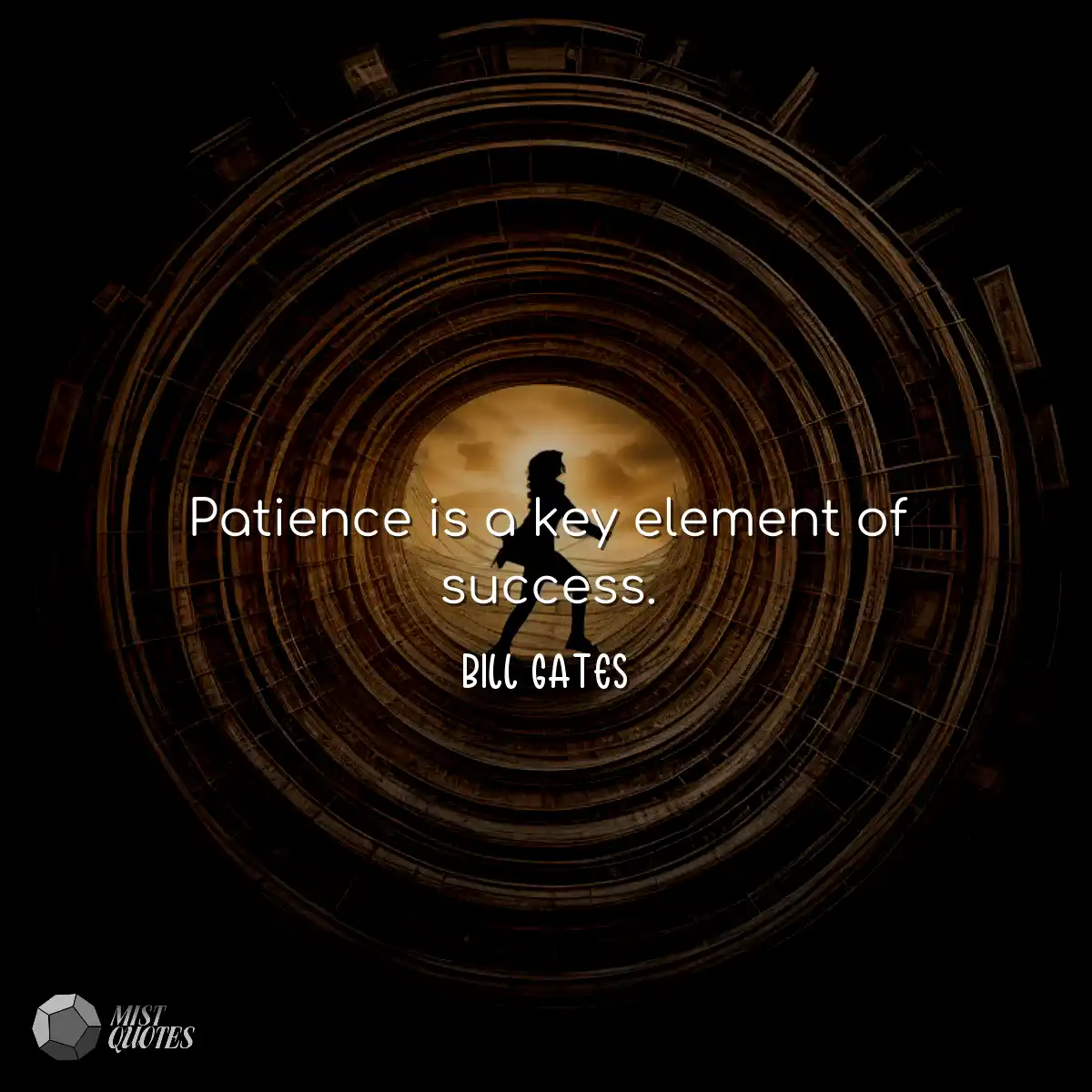 La patience est un élément clé du suc