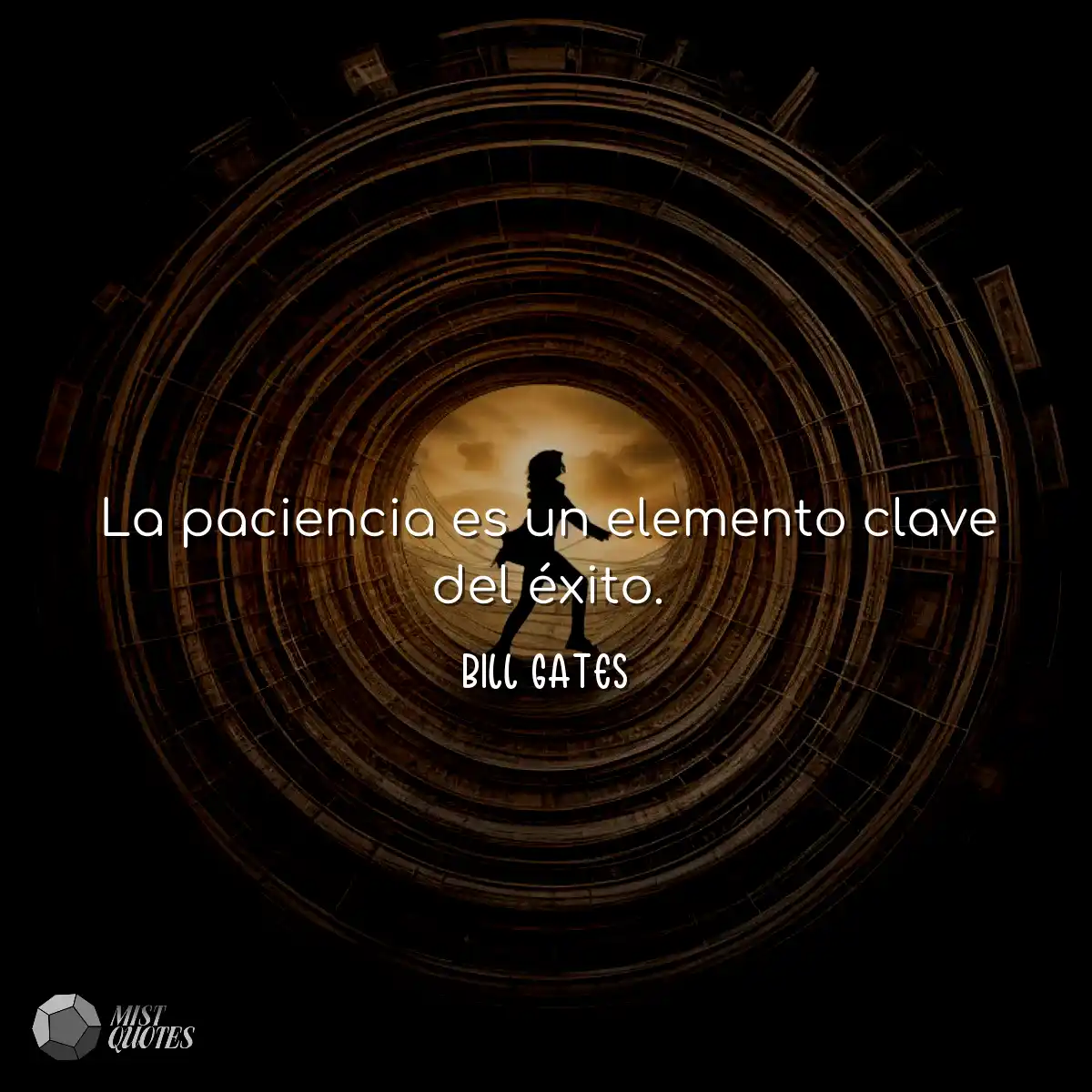 La paciencia es un elemento clave del é