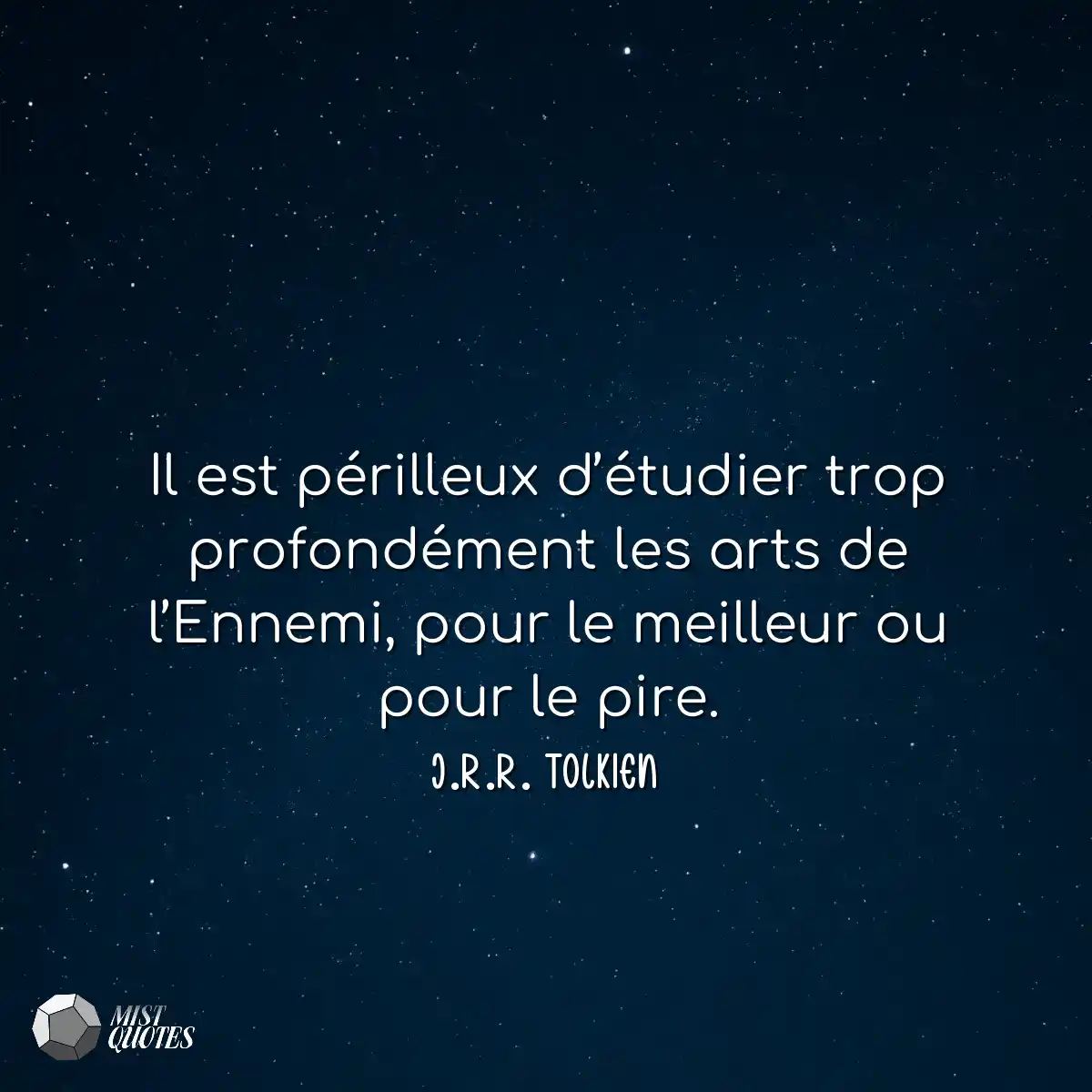 Il est périlleux d’étudier trop prof