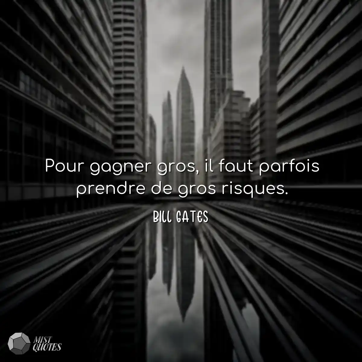 Pour gagner gros, il faut parfois prendr