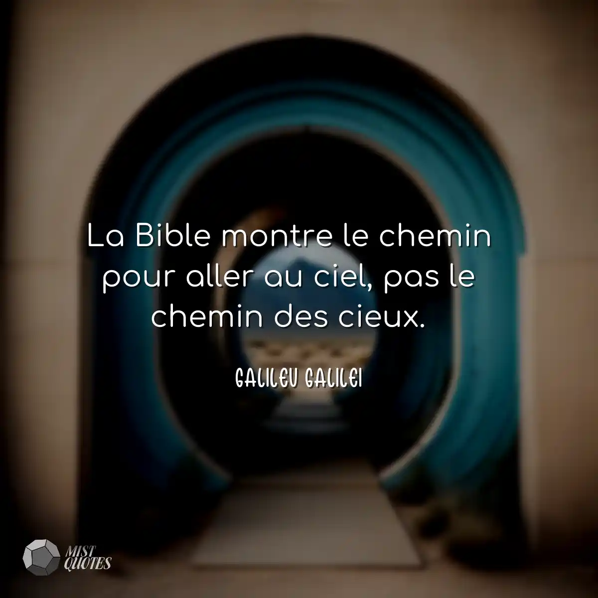 La Bible montre le chemin pour aller au 