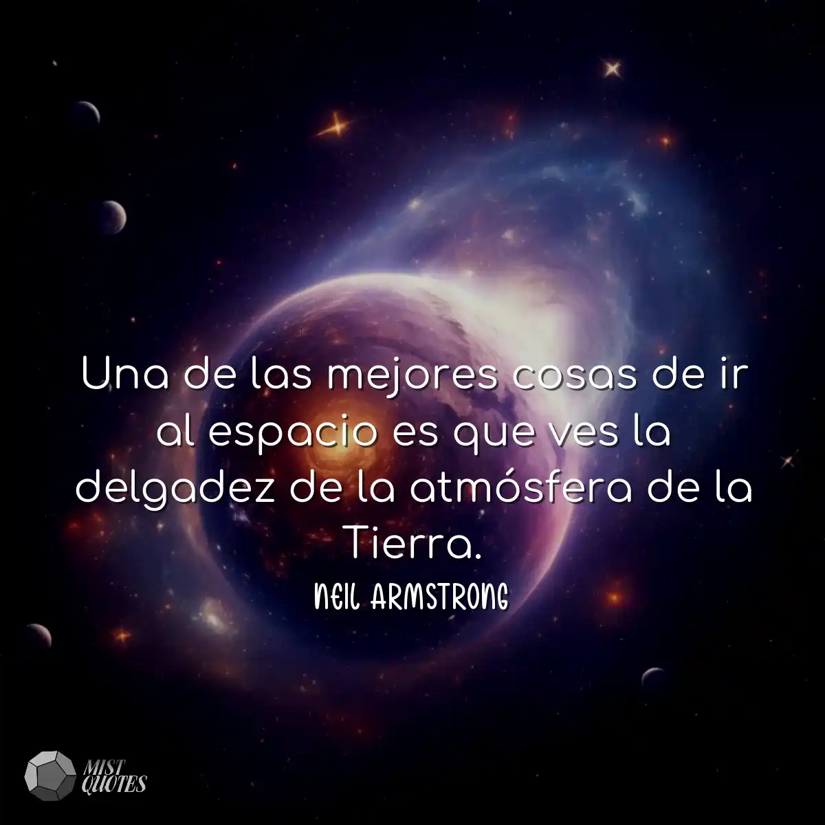 Una de las mejores cosas de ir al espacio es que v