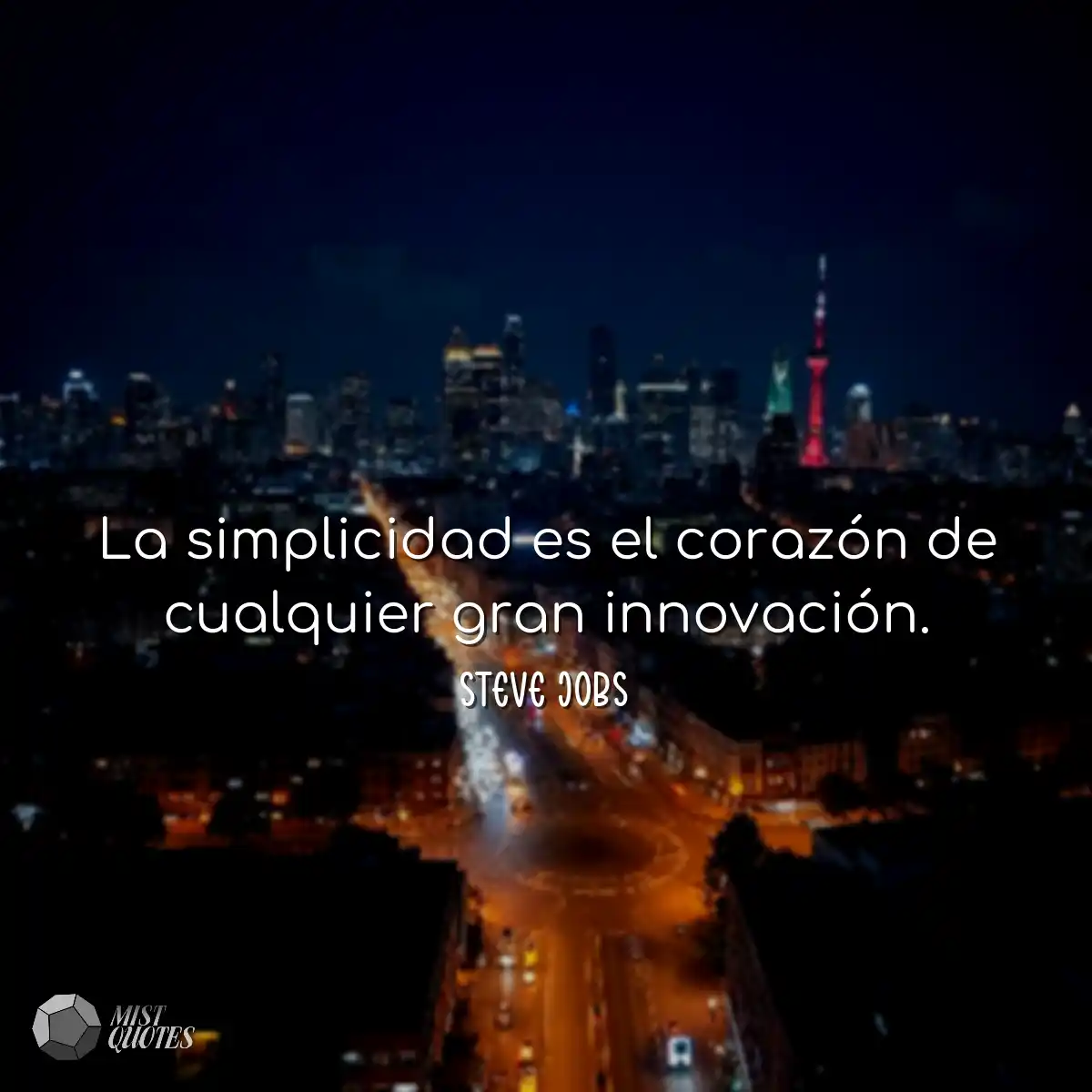 La simplicidad es el corazón de cualqui