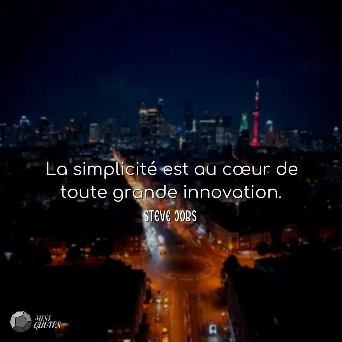 La simplicité est au cœur de toute grande innovati