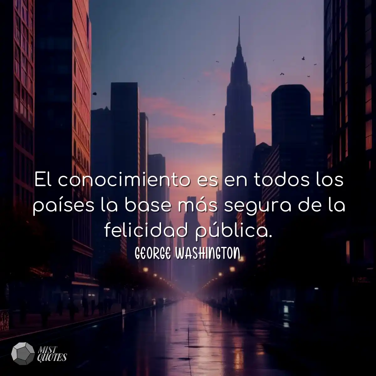 El conocimiento es en todos los países 