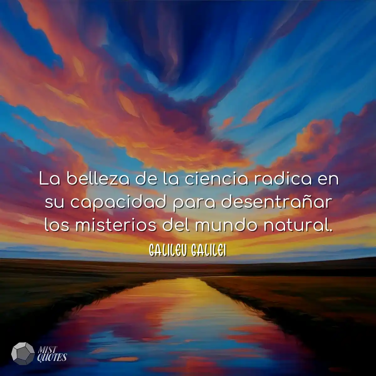 La belleza de la ciencia radica en su ca