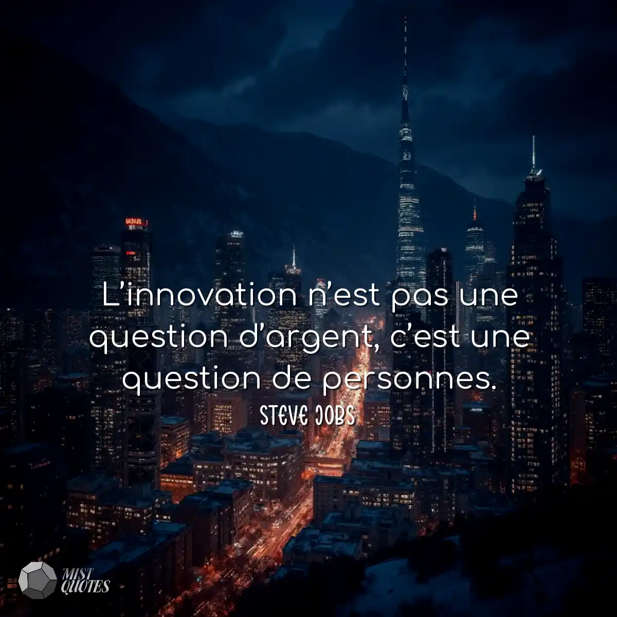 L’innovation n’est pas une question d’argent, c’es