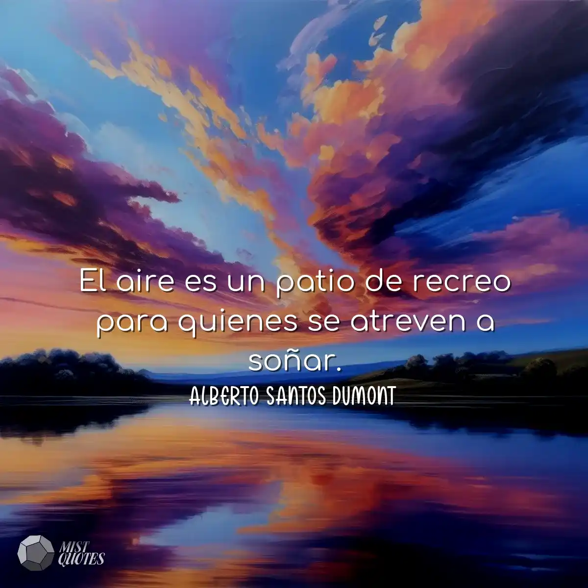 El aire es un patio de recreo para quienes se atre