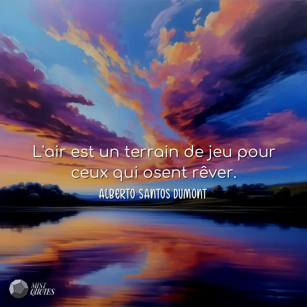 L'air est un terrain de jeu pour ceux qui osent rê