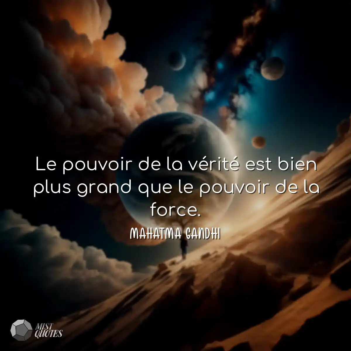 Le pouvoir de la vérité est bien plus 
