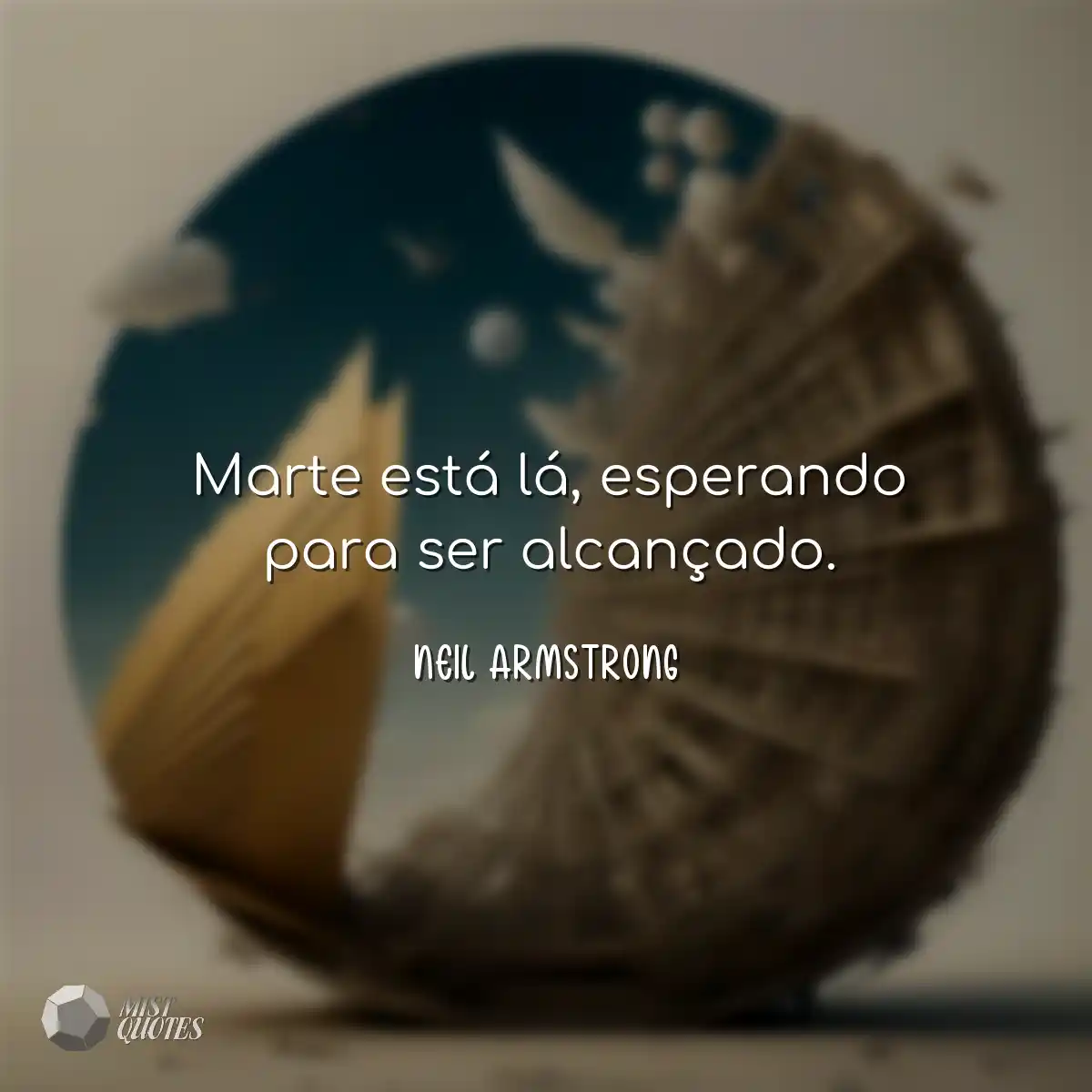 Marte está lá, esperando para ser alca