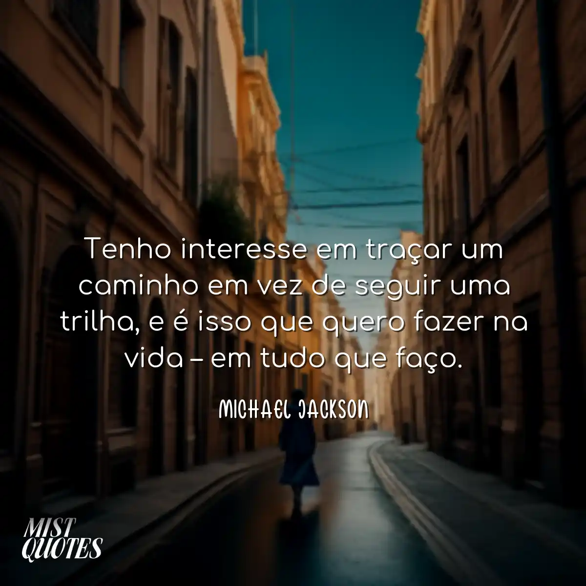 Tenho interesse em traçar um caminho em vez de seg