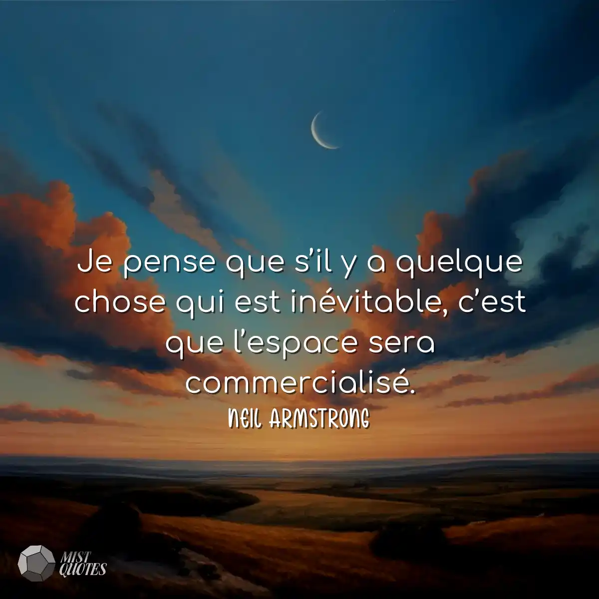 Je pense que s’il y a quelque chose qui est inévit