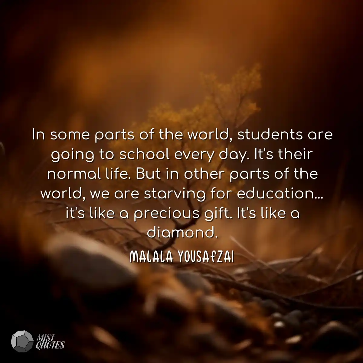 In some parts of the world, students are