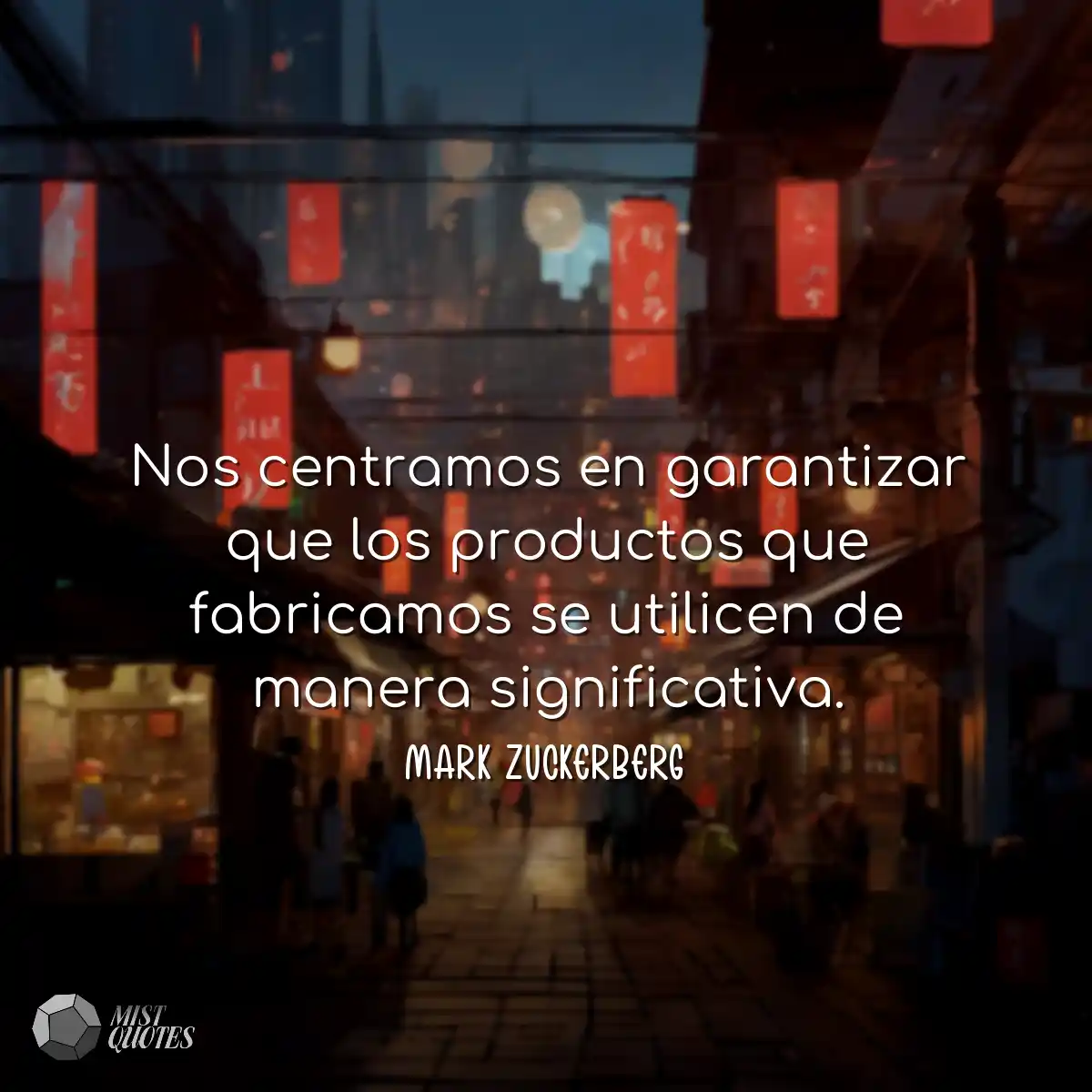 Nos centramos en garantizar que los productos que 