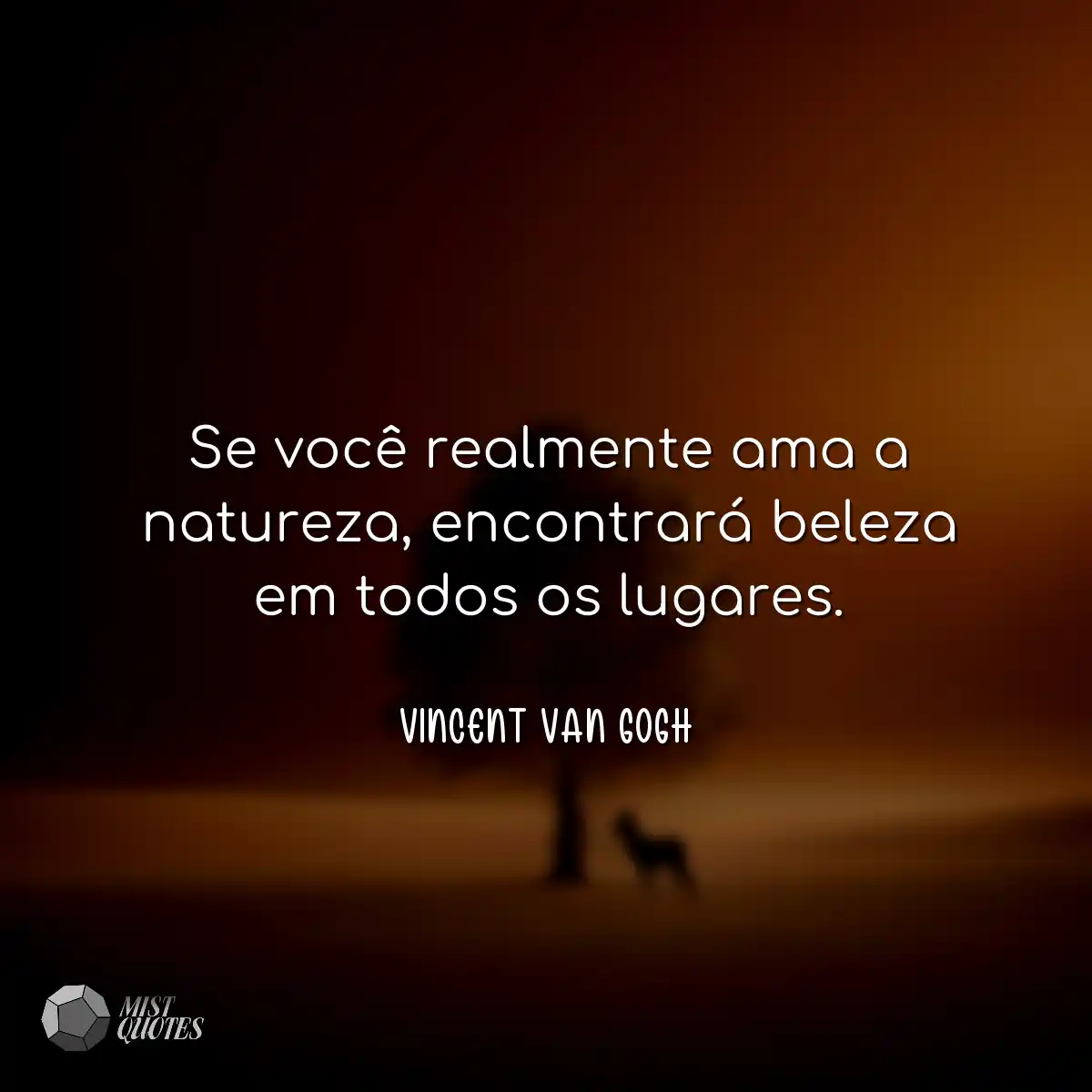 Se você realmente ama a natureza, encon