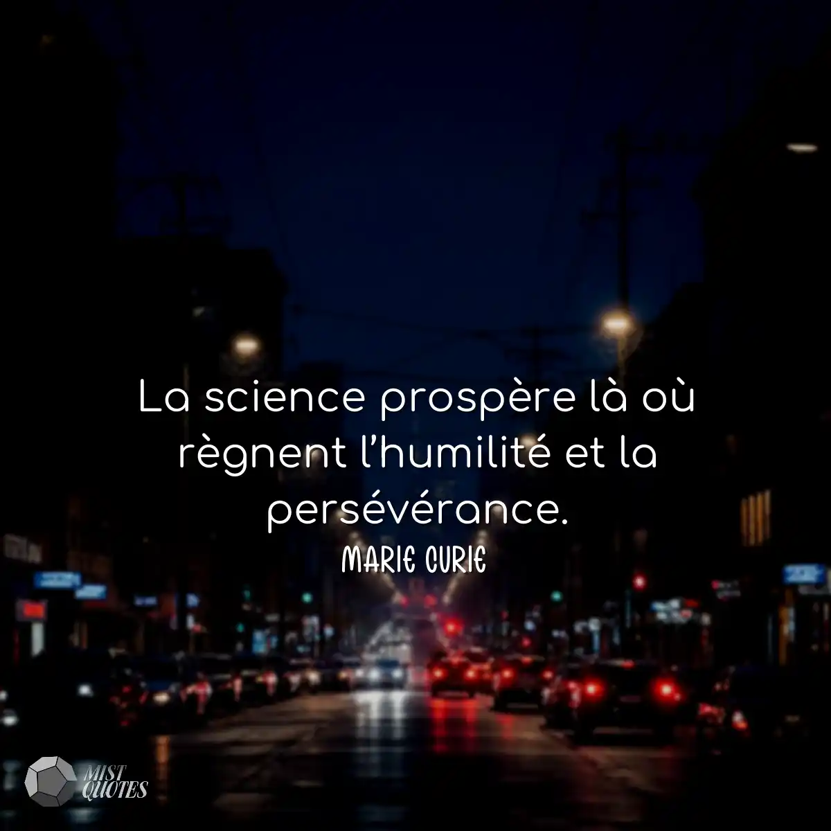 La science prospère là où règnent l