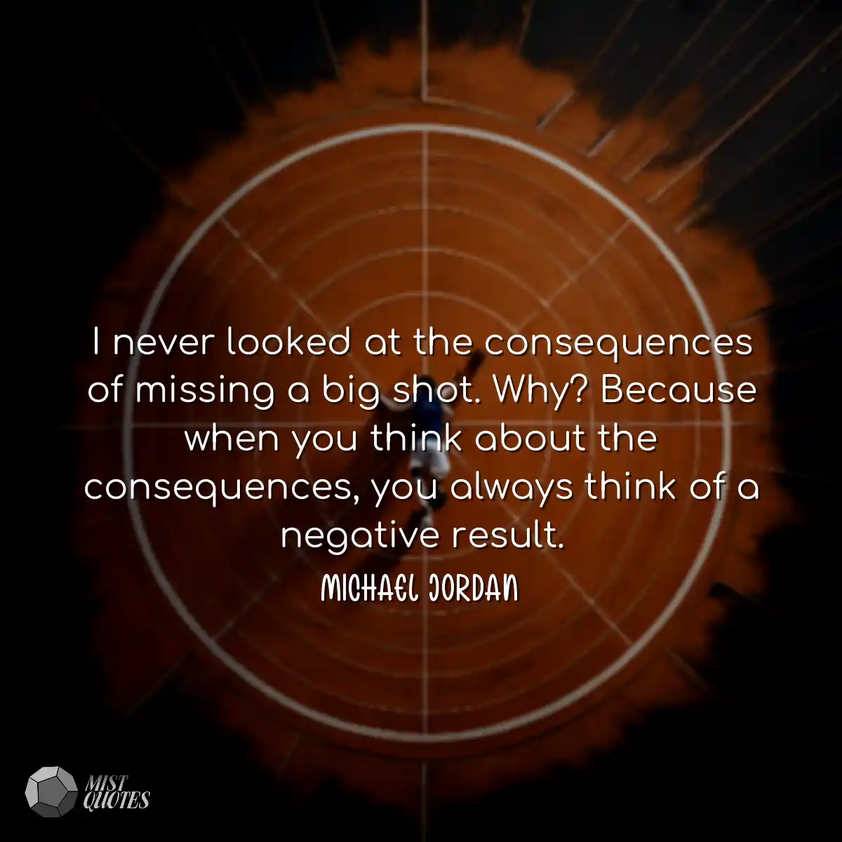 I never looked at the consequences of mi